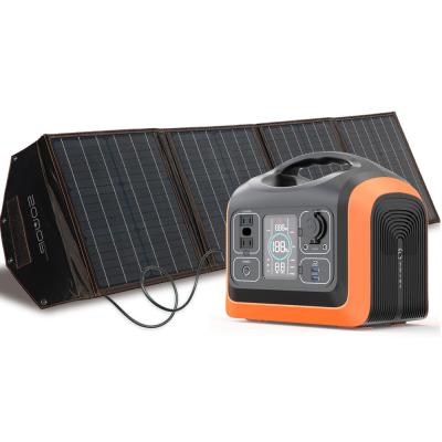 China Wholesale portable outdoor camping generator di energia solare all in one Ecoworthy portable small solar panel generator kit for sale