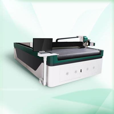 China 1600mm*3000mm (length*width) other sizes can be customized high quality protection automatic edge foot knife vibrating cutting machine for sale