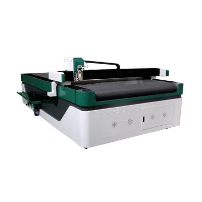 China 1600mm*1200mm (length*width) other sizes can be customized good quality leather split roll knife oscillating cutting machine for sale