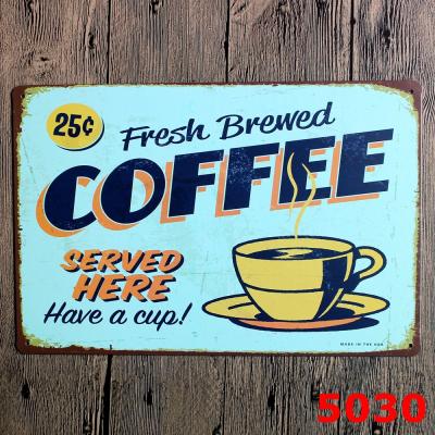 China Europe Coffee Wholesale 3d Embossed Retro Beer Poster Wall Decor Bar Car Metal Tin Signs Home Metal Sign for sale