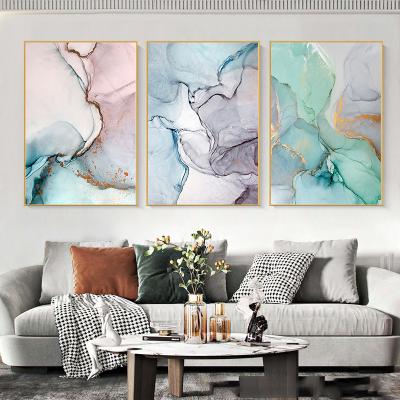 China Wholesale Modern Wall Hanging Decorative Glass Painting Frame Metal Picture Metal Picture Porcelain Crystal Painting for sale