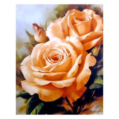 China 140042757 Wholesale Flowers DIY Painting By Numbers Paint By Numbers Hand Painted Oil Painting On Canvas For Home Decor for sale