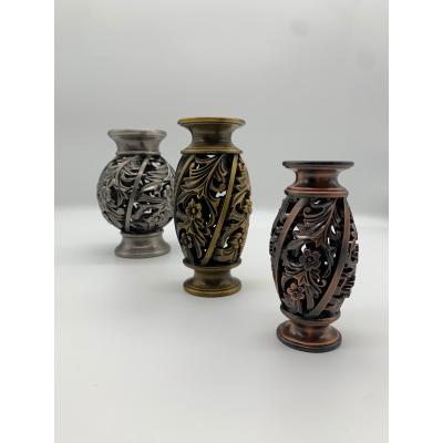 China OEM ODM Table Chair Leg Decoration Vase Ornament Kirsite Traditional Classic Exquisite Metal Furniture Legs for sale