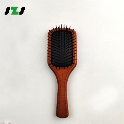 China Natural High Quality Natural Wooden Hair Brush for sale