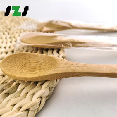 China Outdoor Disposable High Quality Bamboo Spoon Set for sale