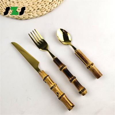 China Sustainable Custom Stainless Steel Cutlery Set for sale