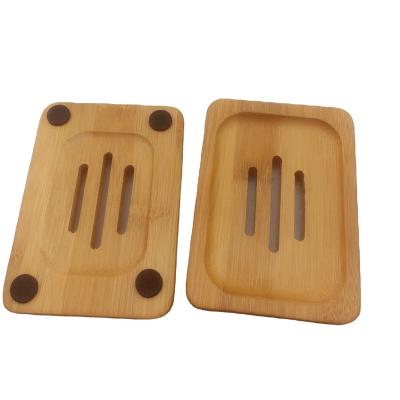 China Eco-Friendly Wholesale Eco-Friendly Biodegradable Natural Bamboo Wood Holder Wooden Soap Dish for sale