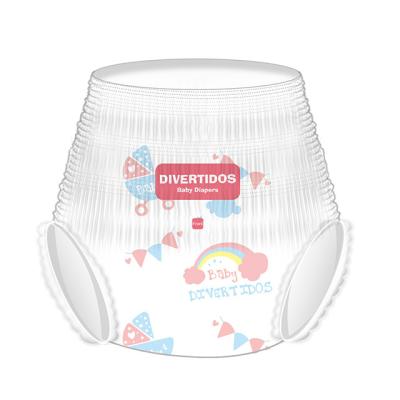 China Best Quality Training Embroidered Baby Pants Free Sample For Trial Super Soft Care Baby Diapers In China for sale