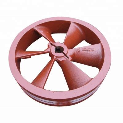 China ISO9001 Cast Iron Big Belt Gray Iron Agricultural Machinery Cast Iron Pulley for sale