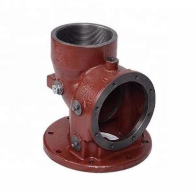 China Pump Fittings CNC Machining Green Clay Sand Ductile Gray Iron Casting OEM for sale