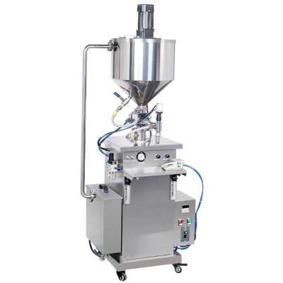 China Semi Automatic Food Bottle Filling Machine Glass Round Liquid Filling Machine à venda