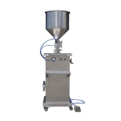 중국 Food Shampoo Filling Machine Semi Automatic Liquid Pneumatic Filling Machine For Cosmetic Cream 판매용