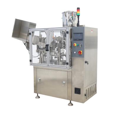 China Full-auto food soft tube filling sealing machine for pharmacy cosmetic and food cream soft tube à venda