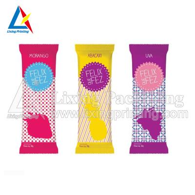 China Plastic Barrier LIXING PACKAGING Popsicle Packaging Sachet For Food Delivery for sale