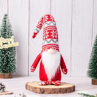 China Christmas Home Decoration 2022New Christmas Decoration Supplies Doll Old Man Doll Faceless Ornaments for sale