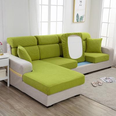 China Modern 3 Seat Sofa Cover Universal Type Four Season Elastic Sofa Cover Sofa Cushion for sale