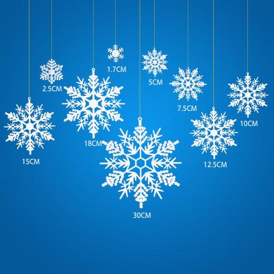 China Christmas Decorations Christmas Snowflake Ornaments for Santa Outdoor Party Decor Craft Projects for sale