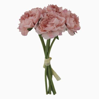 China Wholesale cheap floral home decoration wedding bouquet peony Juan fabric simulation decorative flowers decoration for sale