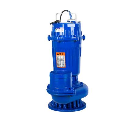 China QDX popular sewage transport and flood control 1HP submersible pump for sale