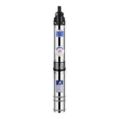 China Hot Sale Drinking Water Treatment SS 10 Hp 2 Inch Deep Well Submersible Pump for sale