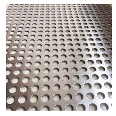 China Corrosion Resistance Good Quality Metal Perforated Mesh Perforated Hole Low Carbon Steel Decorative Mesh Sheet For Protective Fence for sale