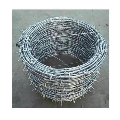 China High Tensile Farm Barbed Wire High Quality Steel Barbed Wire For Anti Climb Fence for sale