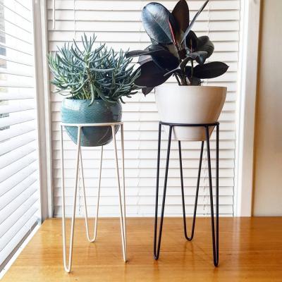 China 2021 Modern High Quality Metal Frame Of Display Racks Indoor Wire Flower Iron Plant Pot Rack for sale