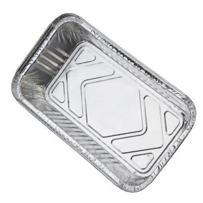 China Food Smooth Wall Cup Aluminum Foil Baking Mold Making Cupcake Bake Cupcake Package Tray Microwaveable Safe Fast Food for sale