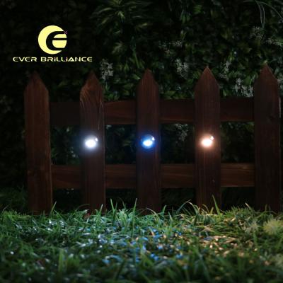 China Outdoor Solar Light Half Round 28mm Rgb Fence Post Cap Led Step Light Outdoor Led Recessed Light for sale