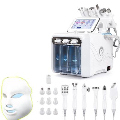 China Exfoliators 7 in 1 Water Oxygen Jet Peel Hydra Beauty Water Oxygen Microdermabrasion Aqua Peeling Dermabrasion Facial Cleansing Machine for sale