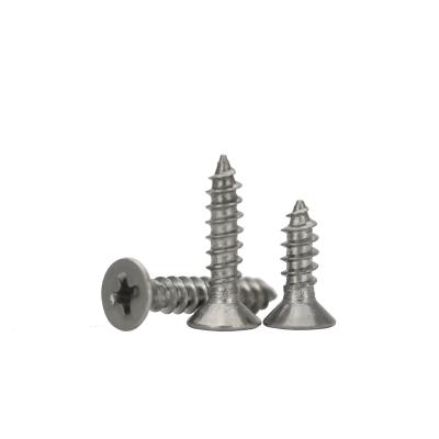 China 304 316 SS Flat Head Drywall Fastener Screw for sale