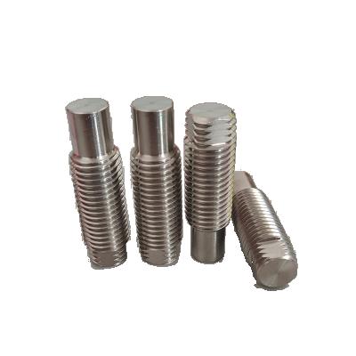 China Industry Custom Stainless Steel SS304 Single End Studs Rod Cylindrical Head Thread Stud for sale