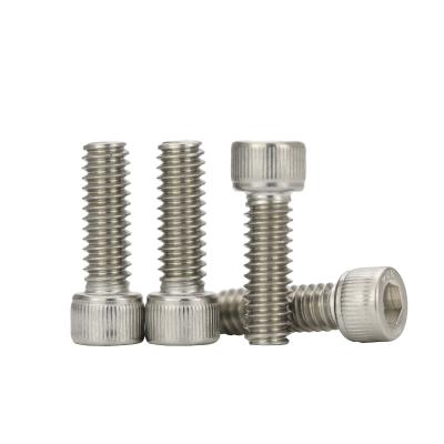 China DIN 912 304/316 Stainless Steel Allen Screws Stainless Steel Allen Key Type Bolt Ss And Knurled Common for sale