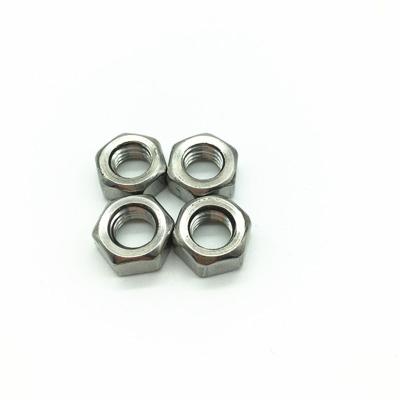 China Q235 303 stainless steel sw17 hexagonal double sided screw nut for sale