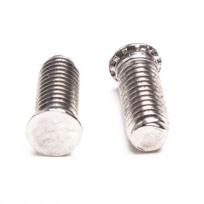 China Stainless Steel 304 Round Pressure Rivet Binding Flat Head Screw for sale