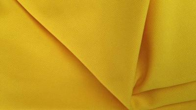 Chine tissu de la piqué 100%Polyester en jaune fluorescent à vendre