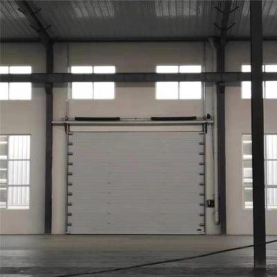 China Sound Insulation Industrial sectional factory strong safe professional  garage doors industrial lifting door for sale