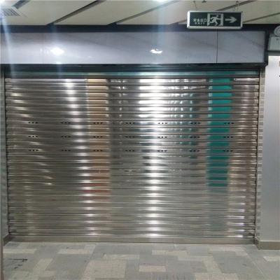 China Waterproof factory  Stainless Steel Insulated Remote Control good selling  Security Rolling Shutter Door for sale