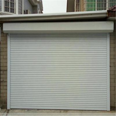 China Waterproof Customized Aluminum  Roller Shutter Doors  high quality cheap price automatic manual control residential garage doors for sale