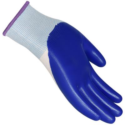 China Anti-Slip/Wear/Oil/Corrosion/Palm Waterproof Easy To Use High Quality Wear Resistant Gloves Oil Nitrile Rubber Indrustial Gloves for sale