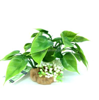 China Fake Viable Artificial Fish Tank Plastic Grass Plant Aquarium Decor Ornament Charm for sale