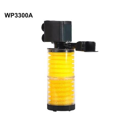 China Viable FILTER AQUARIUM DOUBLE LAYER SOBO WP-3300A INTERNAL FILTER for sale