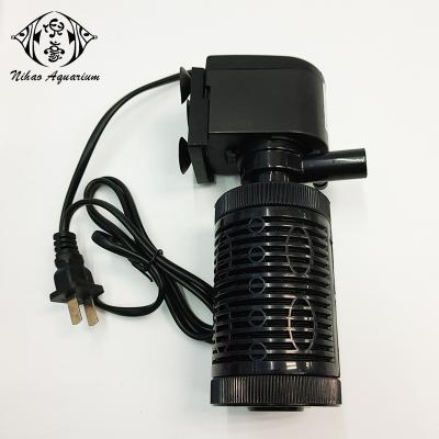 China Viable Wholesale Sponge Filter Machine Fish Tank Internal Quiet Liquid Aquarium Water Filter Pump for sale