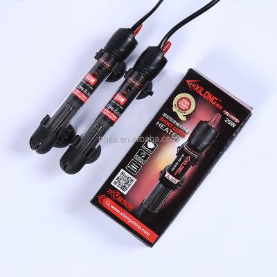 China 25W/50W Aquarium Mini Submersible Fish Tank Adjustable Water Heater Viable Aquarium Heater for sale