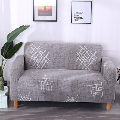 China China factory price single printed elastic sofa cover 2 seater sofa cover for sale