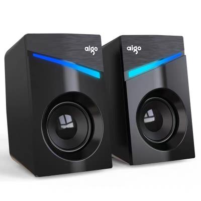 China Fantastic shocking bass mini RGB LED colorful light subwoofer speaker for precise volume control for sale