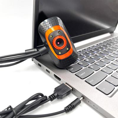 China Wholesale HD Camera Free Drive Built-in Microphone Webcam with 4 LED Light for Computer Laptop PC D2 webcam for sale