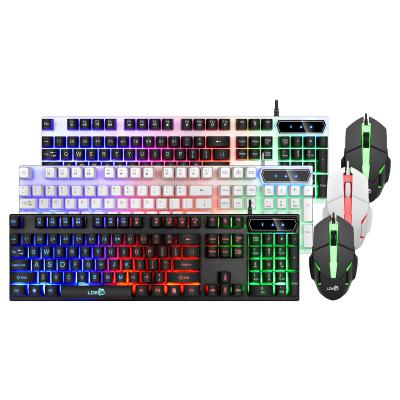 China Best Selling Professional Manufacturer Anti-drop Gaming Mouse And Backlit Keyboard For Gamer for sale