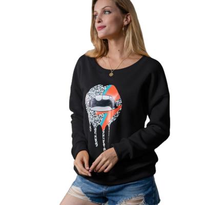 China New Type Breathable Price Custom Nice Print Oversized Women's Hoodies Sweatshirts for sale