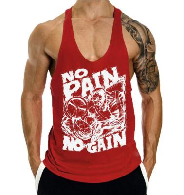 China Good Quality QUICK DRY Custom Fitness T-shirt Men Various Sports Wear Gym Muscle Shirt Tank Top for sale